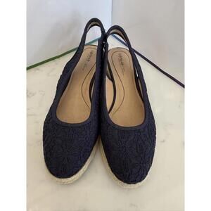 LifeStride Slingback Wedges - Size 8M - Excellent Condition